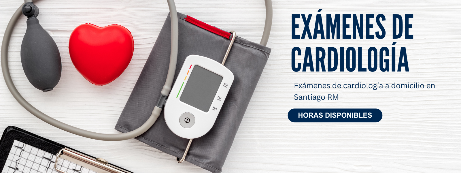 exámenes de cardiologia a domicilio en santiago